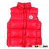 Brand New Moncler men's and women's down vest , Red, Size 1