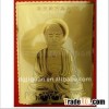 gold & silver foil card