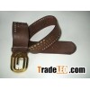 Leather lady belt