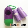 plastic dog waste bags HDPE, 20bags/roll