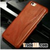 First Layer Genuine Cow Leather Back Cover with Card Slots