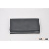 Woman ladies genuine leather wallet fold way