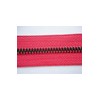 No.5 red tape metal zipper