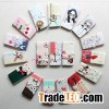 high quality leather case for iphone 5, colors can mix free
