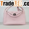Hermes Lindy 34 Pink with Silver Hardware