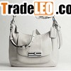 Coach bags KRISTIN ELEVATED LEATHER SAGE ROUND SATCHEL WHITE