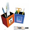 PU clock holder with photo frame