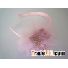 Headband with Imperial Crown, Made of net Organza