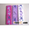 imprinted elastic hair bands with butterfly pictures