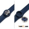 Waterproof quartz silicone watch