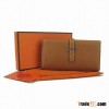 Wallet--Hermes Two-Fold Single Edge Wallet H005 Light coffee