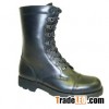Combat  boots  leather