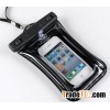 waterproof bag with double side air pots for iphone