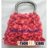 Taffeta Silk Bag, Satin bag, handmade bag, evening bag,