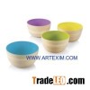 Spun Bamboo Bowl, Stunning bamboo Bowl, Lacquer Bowl, presse
