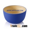 Lacquer bamboo Bowl, bamboo salad bowl