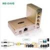 Dual Stereo Audio-Video Extender via cat5e/6 cable  MB-DAVB