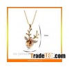 Contact NowDeer Style Christmas Pendant Necklace Jewelry Man