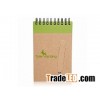 Recycle Mini Spiral Notebooks with die cut pen