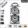 Portable bluetooth party speaker with LED flashing light