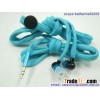 shoelace stereo bass sound earphones headphones bulk