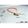 cheap promotional earphones headphones zip earbuds with mic