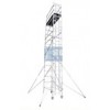 Aluminum single wide straight party work frame
