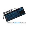 Industrial keyboard waterproof LED touchpad