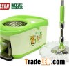 Green Foot Hand Pressure Rotating Mop