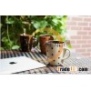 11oz stoneware mug with spoon
