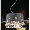 Matt black plated Bed room pendant Light with LED
