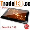 Zenithink C97 8GB Tablet