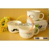 300ml porcelain soup mug with lovely design