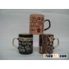 11OZ stoneware coffee mug with silk printing