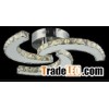 European design LED Crystal chandelier ceiling light