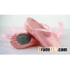 pink satin split sole ballet shoes/dance shoe/dancewear