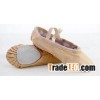 pink leather split sole ballet shoes/dance shoe/dancewear