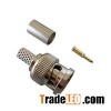 Crimp On Male CCTV BNC Connector For Coaxial Cable (CT5045)