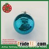 New design   christmas ball  with  silver dots