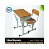 single student desk and chair