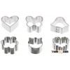 Mini Romantic Metal Cookie Cutter Set