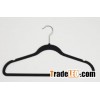 " Fashion Space-saving flocked suit hanger with nothes"