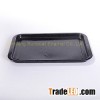Enamel rectangular tray