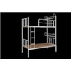 iron double decker bunk bed with bookrack