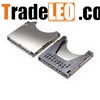 Push push type SD card connector