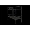 cheap metal bunk bed for school army or labour camp