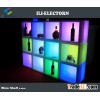 LED cubic tank wineshelf  led bar furniture