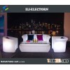 KTV /nightclub/bar RGB  Rechargeable LED plastic sofa set