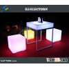 Remote control metel frame led glowing table