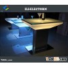 new design plastic led hotel modern coffee table